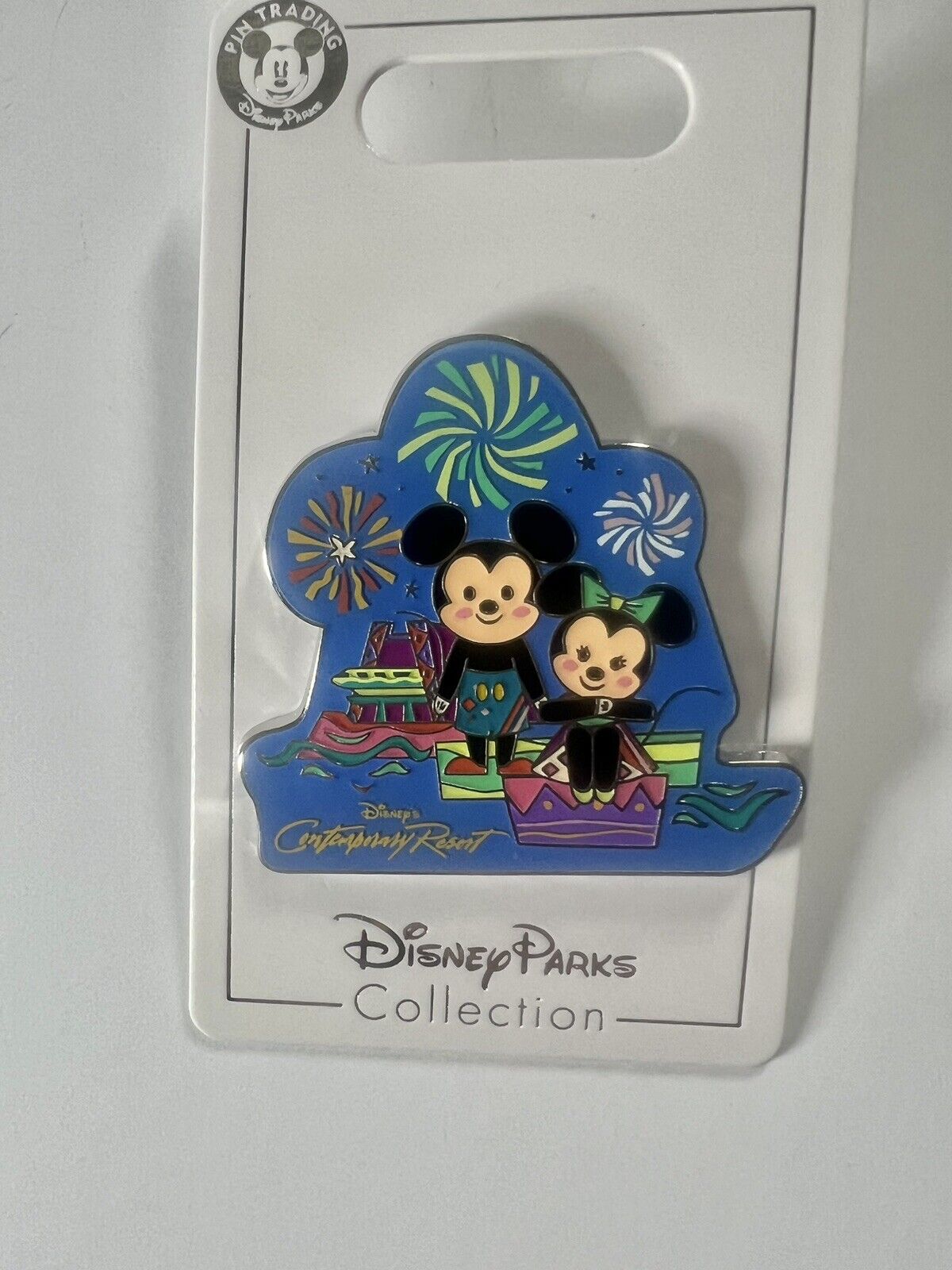 2022 Disney Parks Contemporary Resort Mickey & Minnie Mouse Open Edition OE Pin