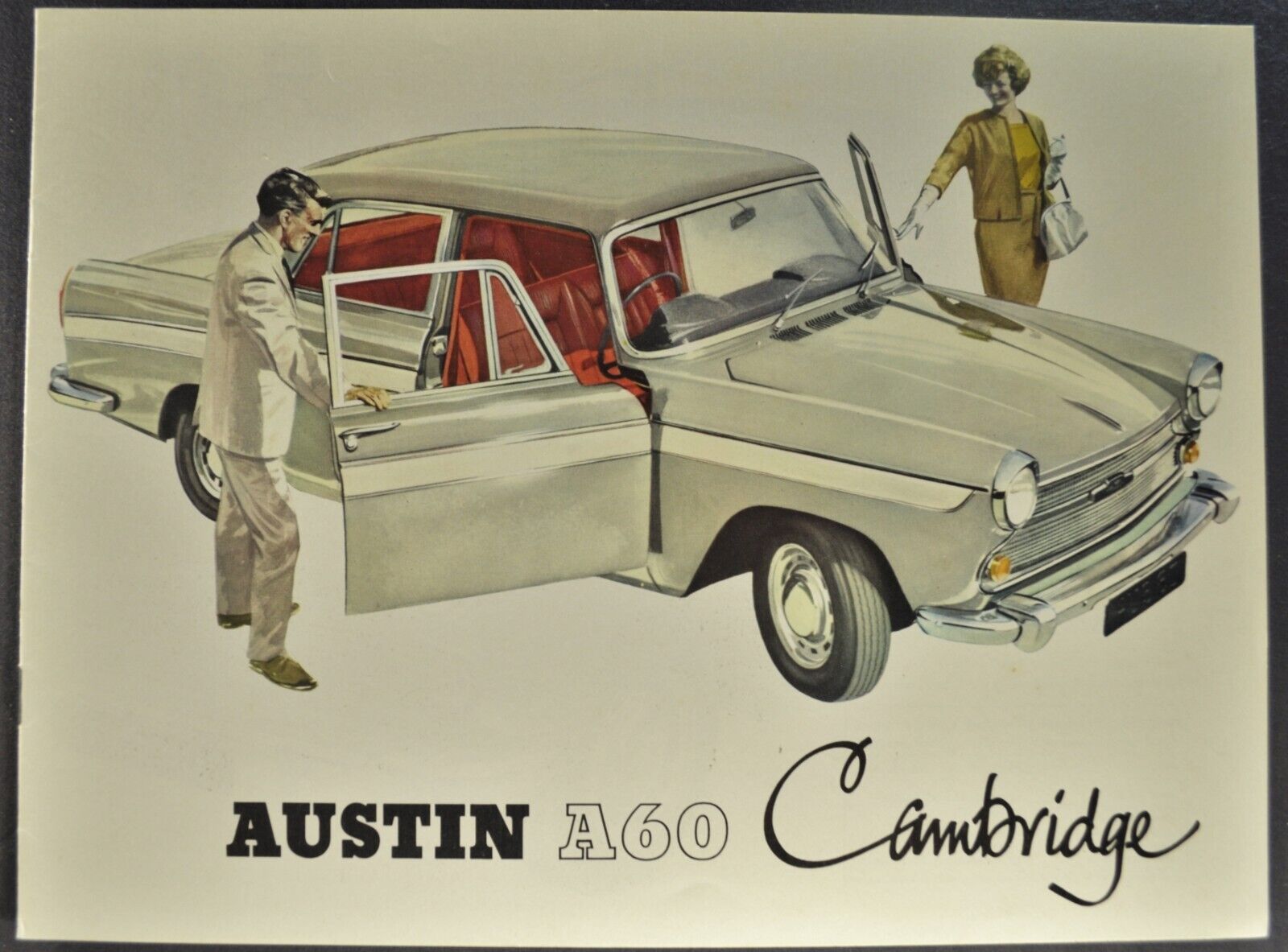 1967-1968 Austin A60 Cambridge Catalog Brochure Sedan Saloon Excellent Original