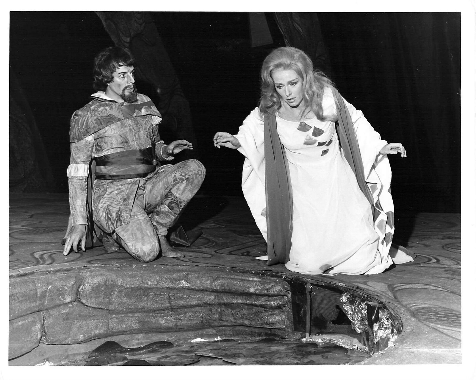 1973 Press Photo Scottish Opera PELLEAS ET MELISANDE Sadler's Wells Theatre kg