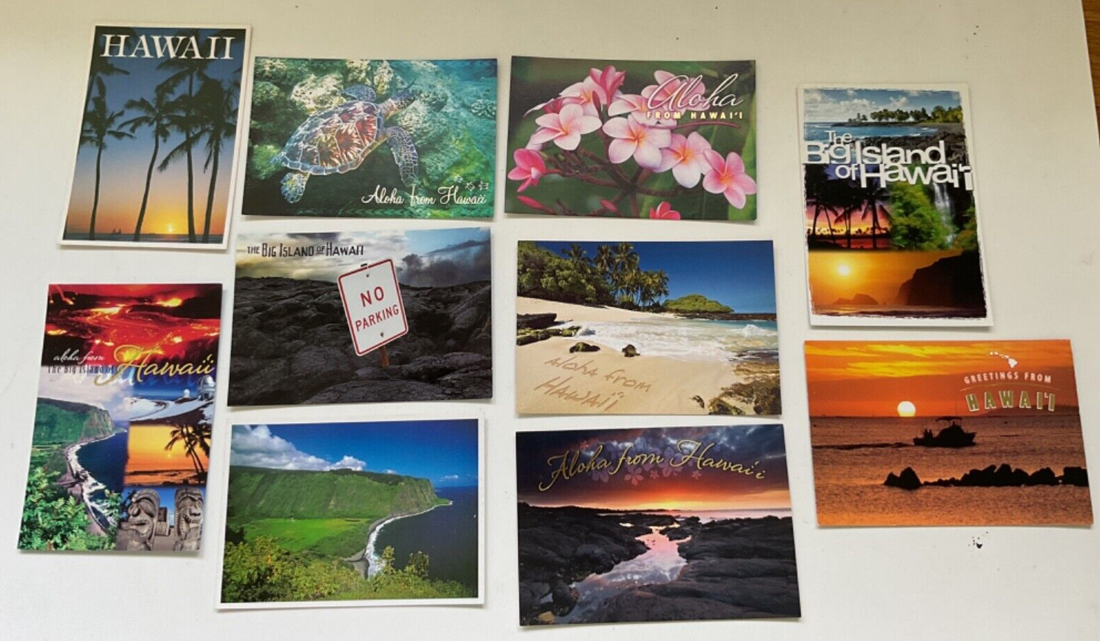Postcard Lot of Hawaii (10)