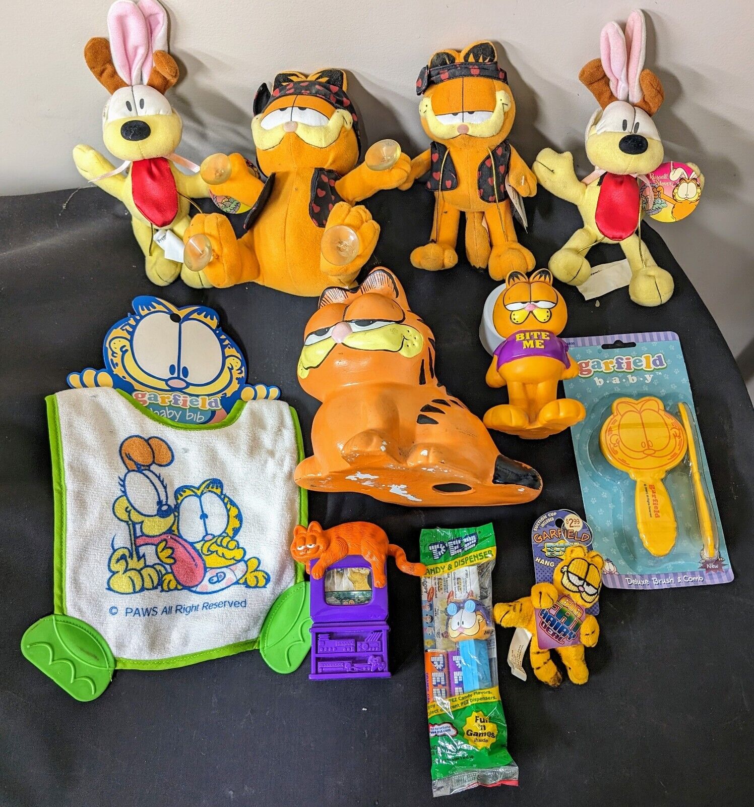 Vintage Lot Of  11 Garfield Collectible Items