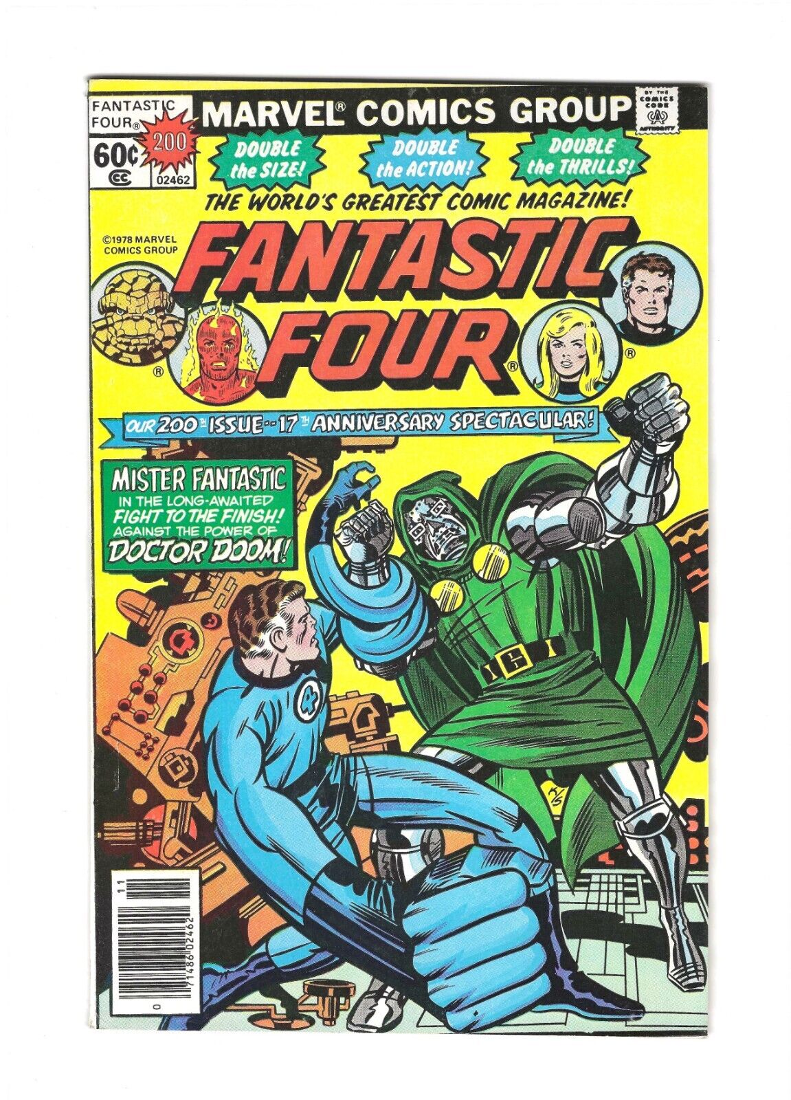 Fantastic Four #200: Dry Cleaned: Pressed: Bagged: Boarded VF 8.0