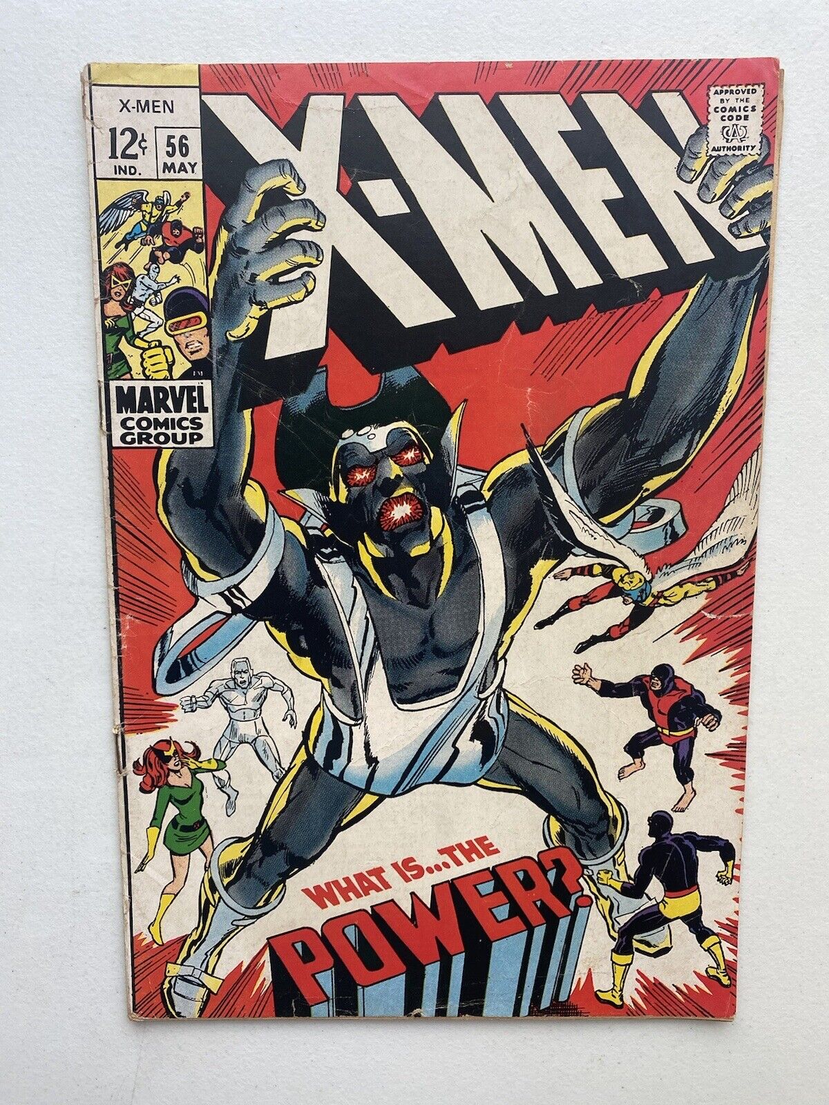 X-Men #56 (1969) 1st Living Monolith & Angel Origin | Neal Adams GEMINI SHIPPED