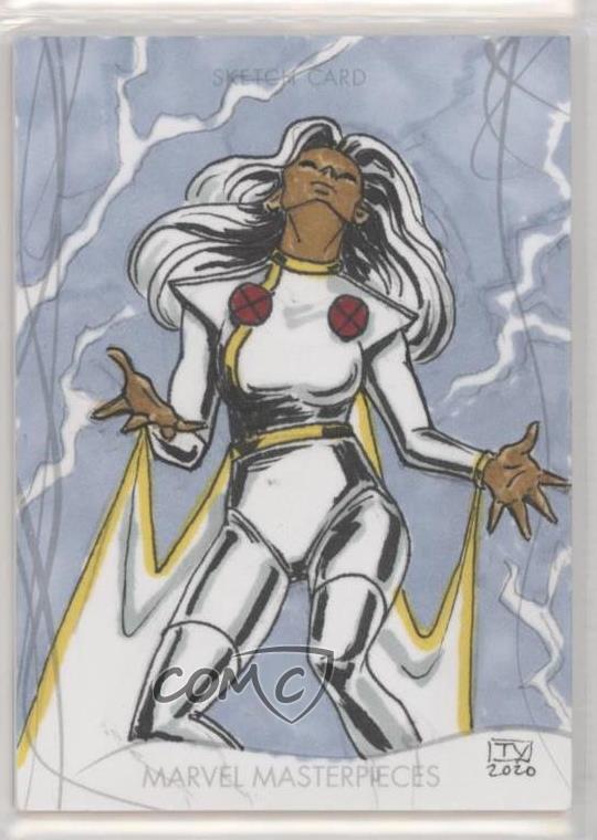 2020 Upper Deck Marvel Masterpieces Sketch Cards 1/1 Theresa Ysiano Auto 5me