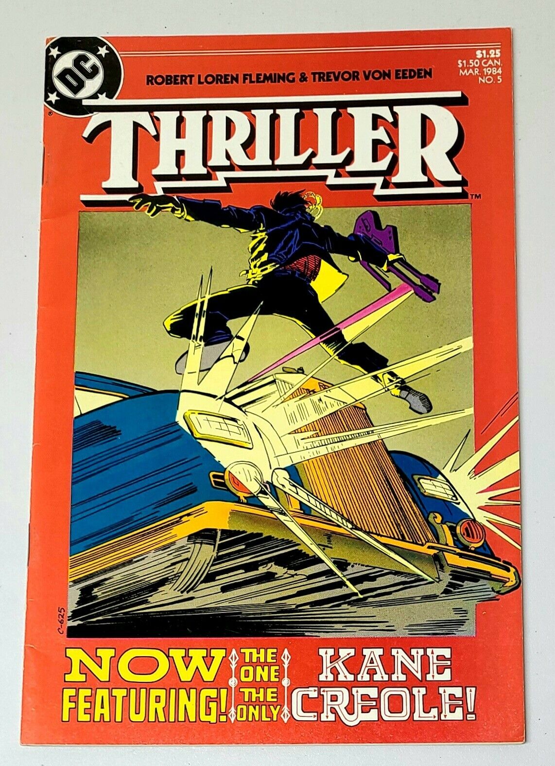 DC Comics THRILLER #5 (1984) Kane Creole Boarded & Bagged