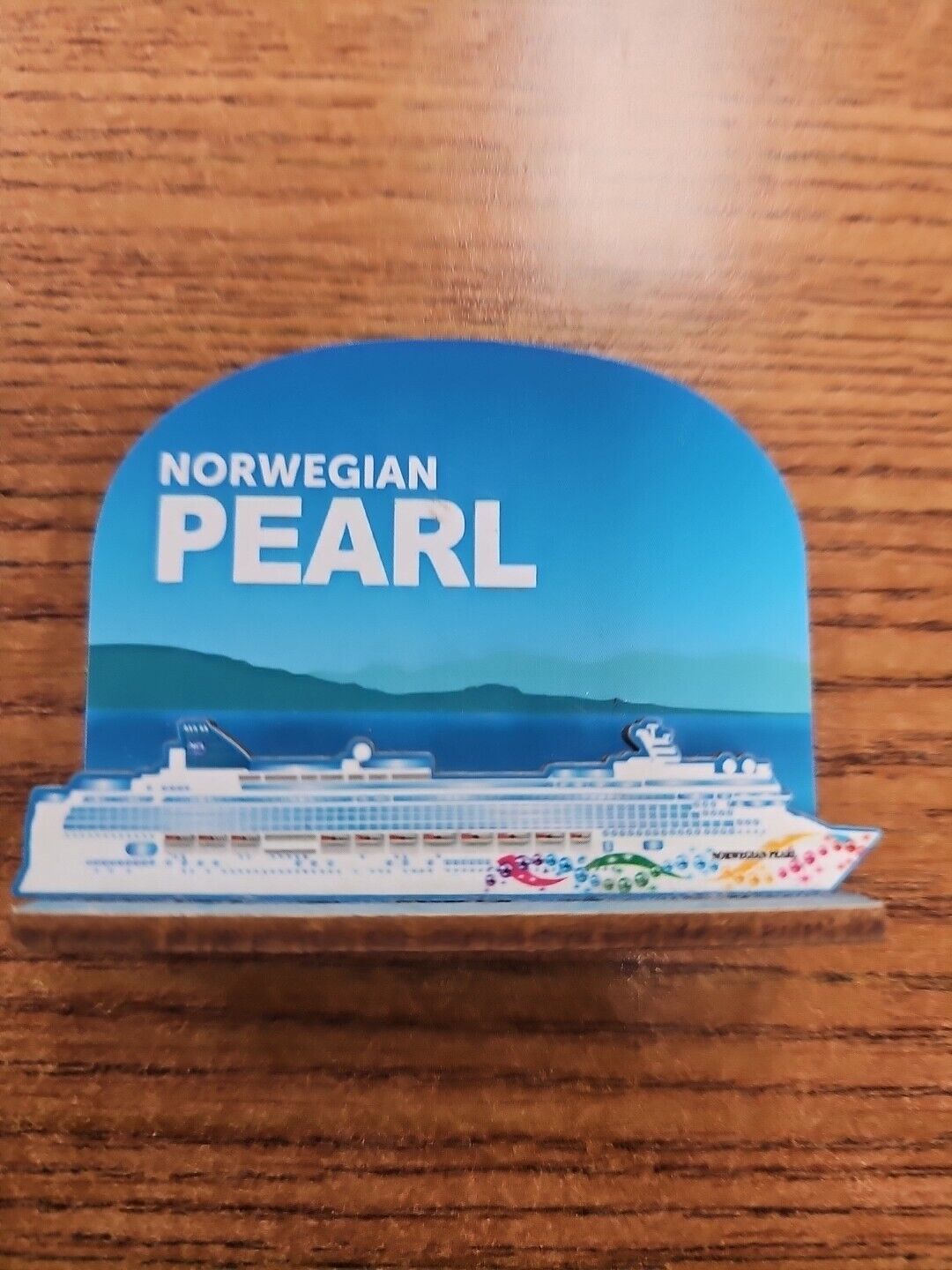 Norwegian Cruise Line Norwegian Pearl Ship Fridge Magnet Model 