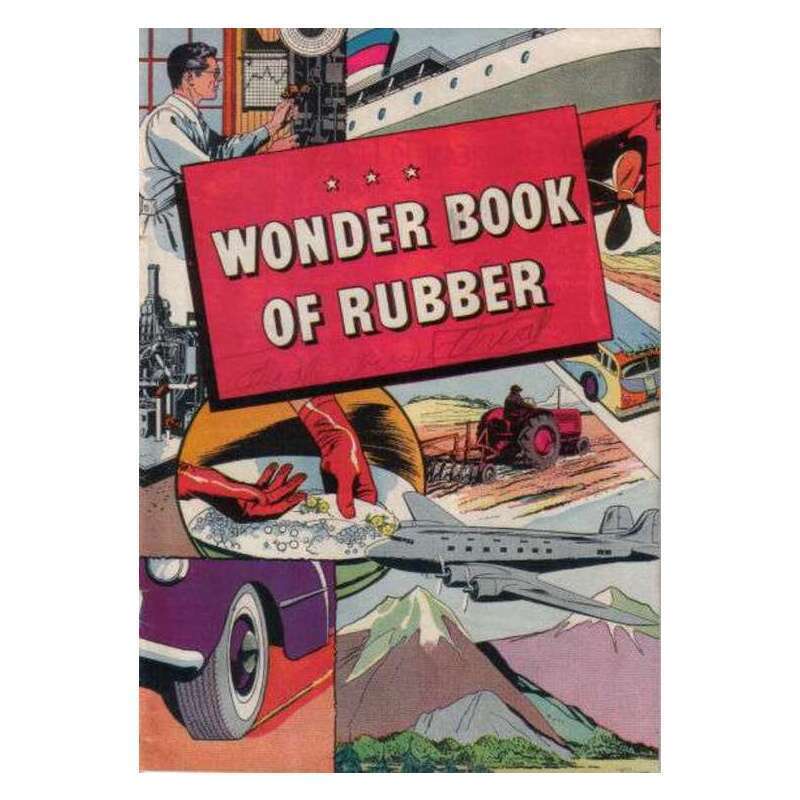 Wonder Book of Rubber #1 in Fine minus condition. [z|