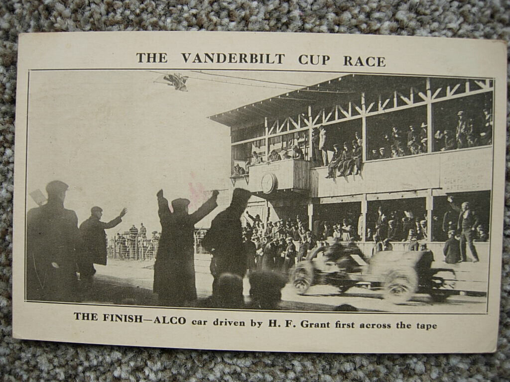 1910 VANDERBILT CUP AUTO RACE-GRANT WINS-ALCO-RACING-LONG ISLAND-LI NY-NEW YORK