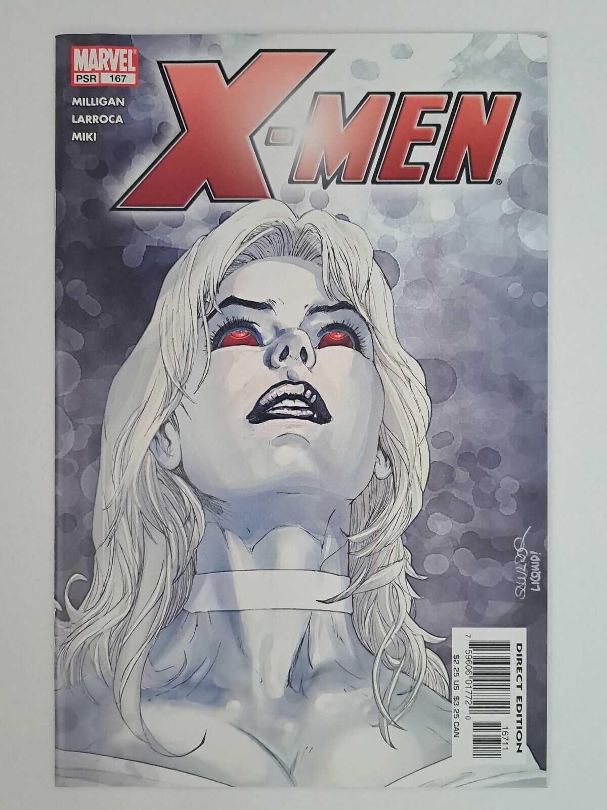 New X-Men #167 - Great Emma Frost Cover - Combined Shipping + Great Pics