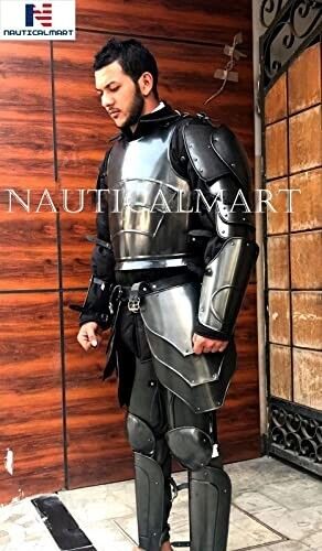 Armor ConQuest Undead Armour Set Complete Package Black Medieval Suit of Armor