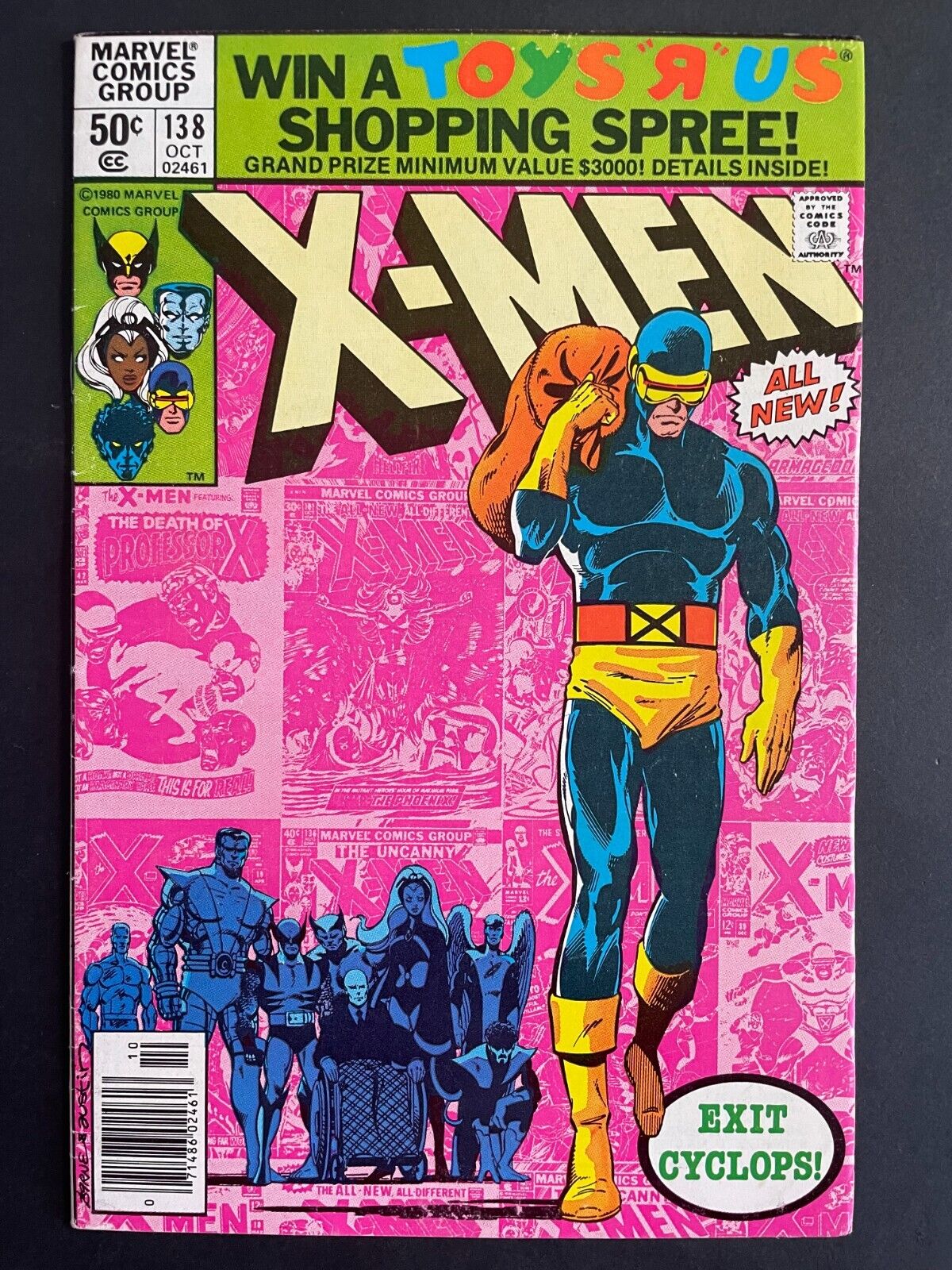 Uncanny X-Men #138 - Cyclops Byrne Dark Phoenix Marvel 1980 Comics