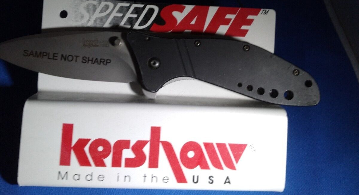Kershaw 1630 Rare  Ken Onion Cyclone sample not sharp ON SALE LIMITED
