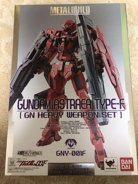 Figure Metal Build Gundam Astraea TYPE-F GN HEAVY WEAPON Set 00F Bandai Japan