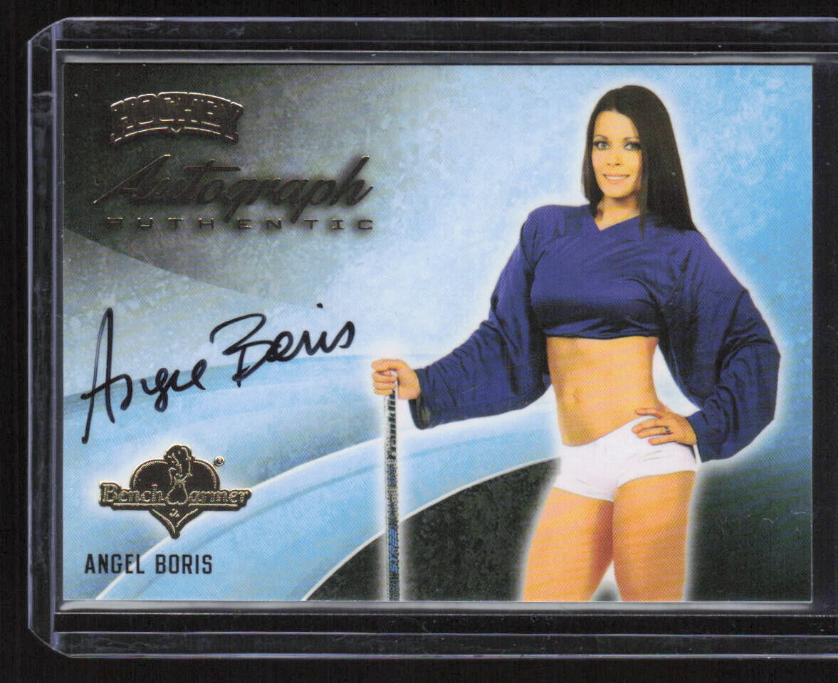 Angel Boris Reed 2014 Benchwarmer Hockey Auto Autograph #36