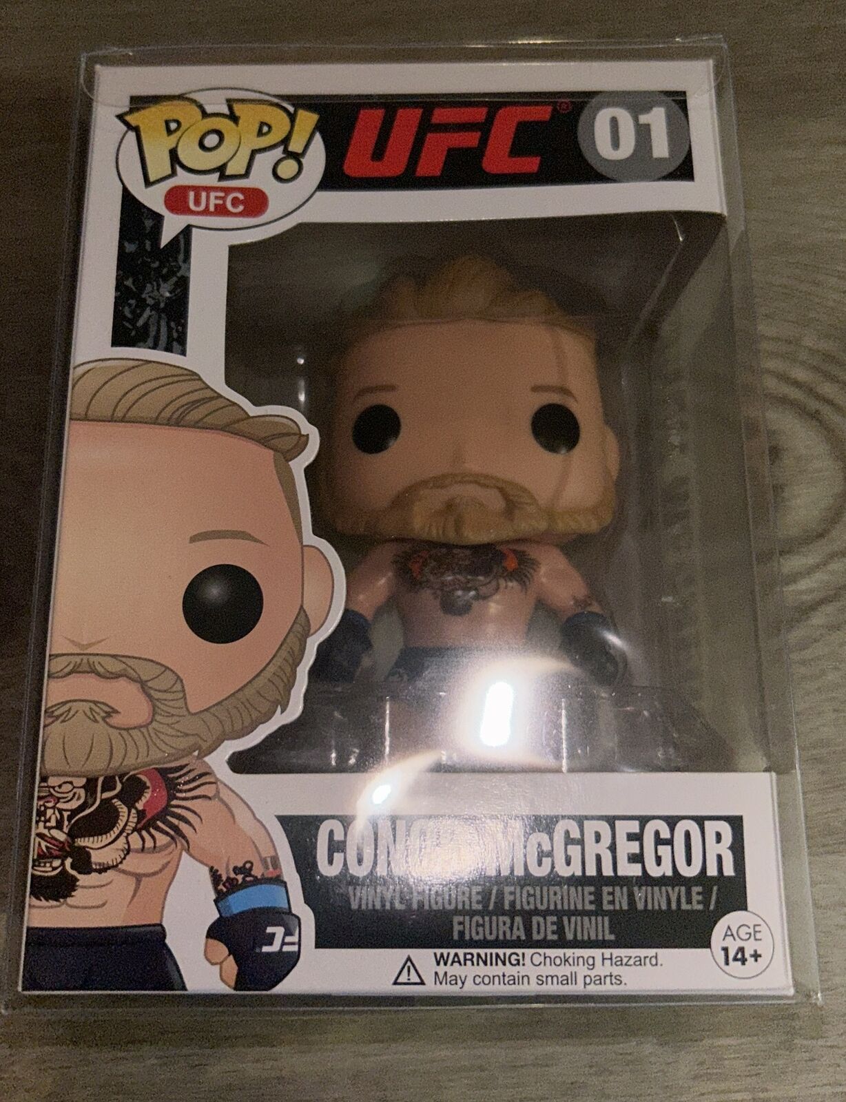 Funko Pop UFC: Conor McGregor #01 - Rare VAULTED Vinyl Figure