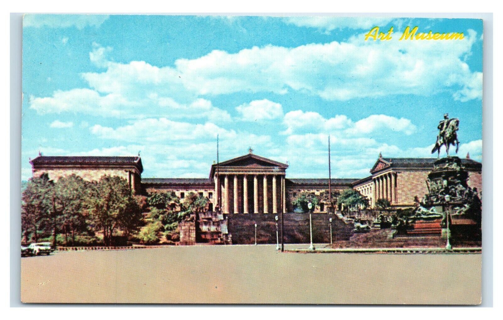 Postcard Philadelphia Museum of Art, Philadelphia PA 1964 H66