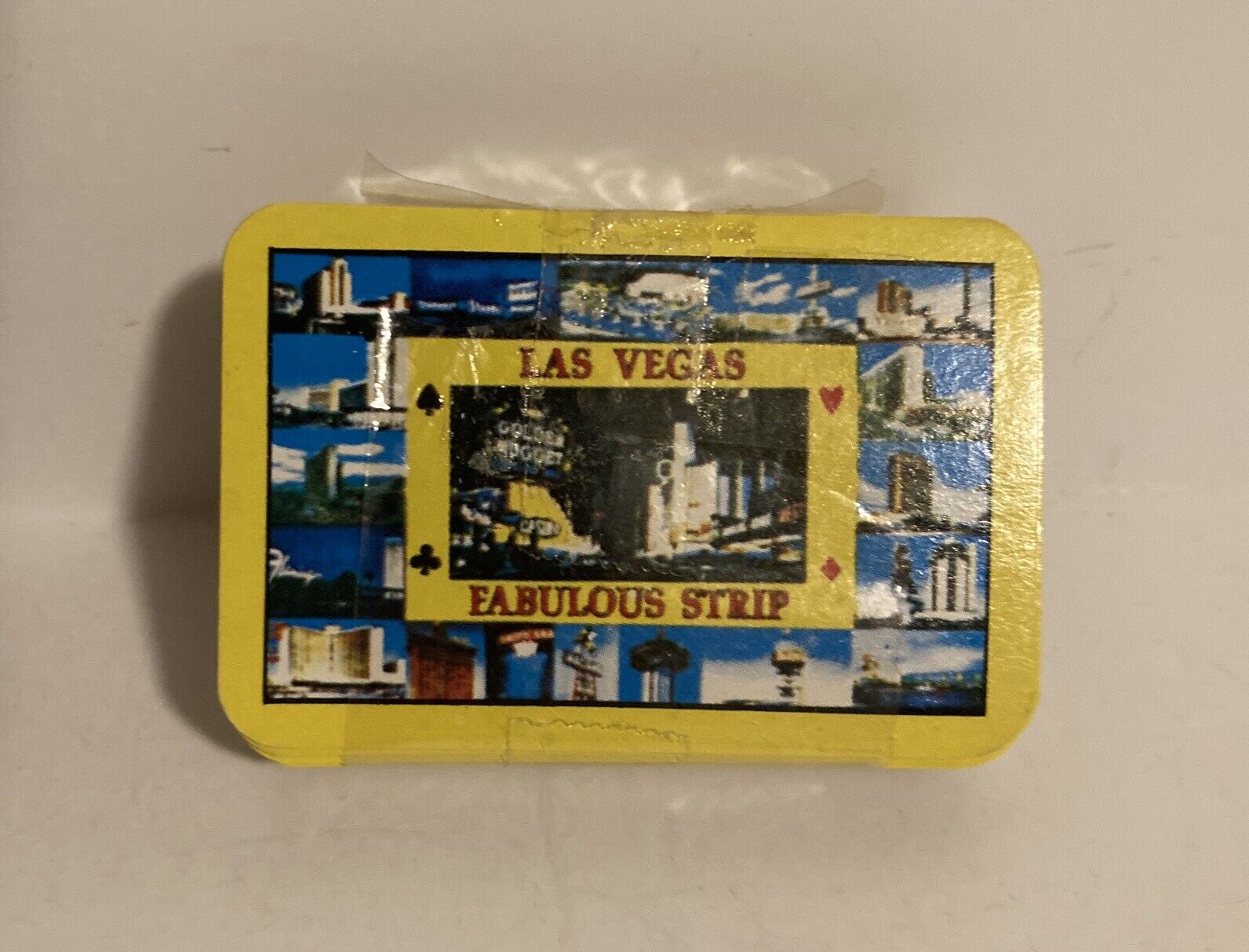 NOS New Sealed Vintage Fabulous Las Vegas Miniature Mini Playing Cards