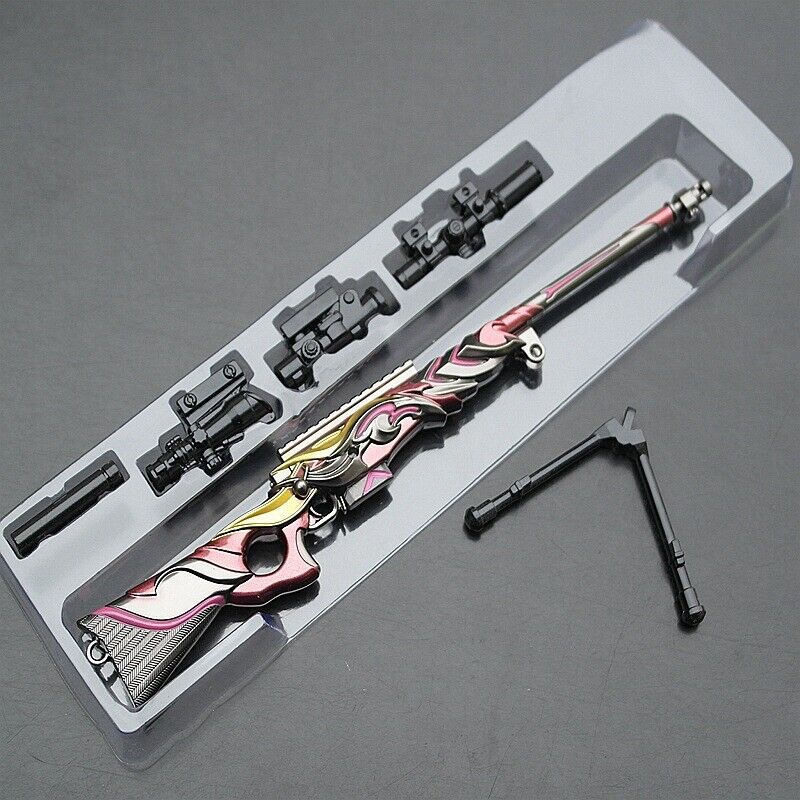 Weapon Toy Gun Sniper Rifle Alloy Weapon Model Keychain