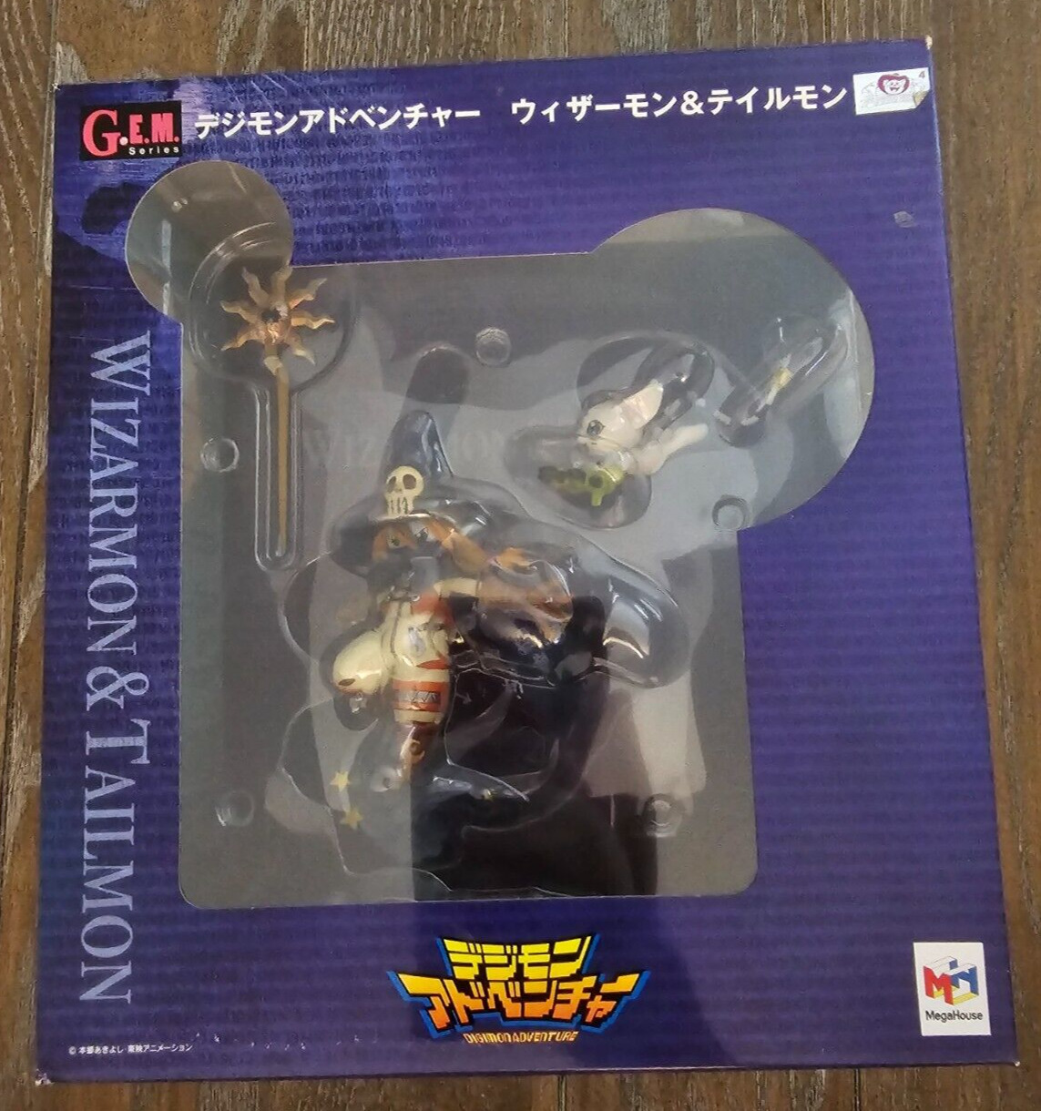 G.E.M. Series Digimon Adventure Wizardmon & Tailmon MegaHouse Figure