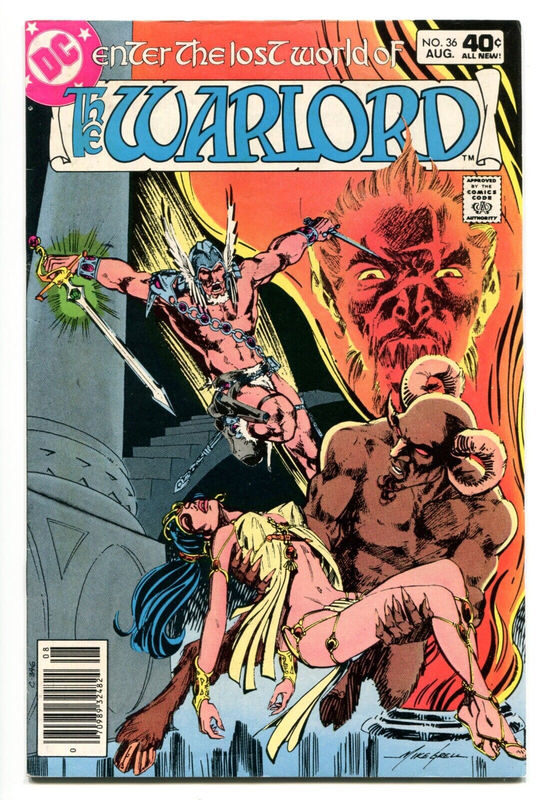 WARLORD, Issue #36, (DC 1976), FN-