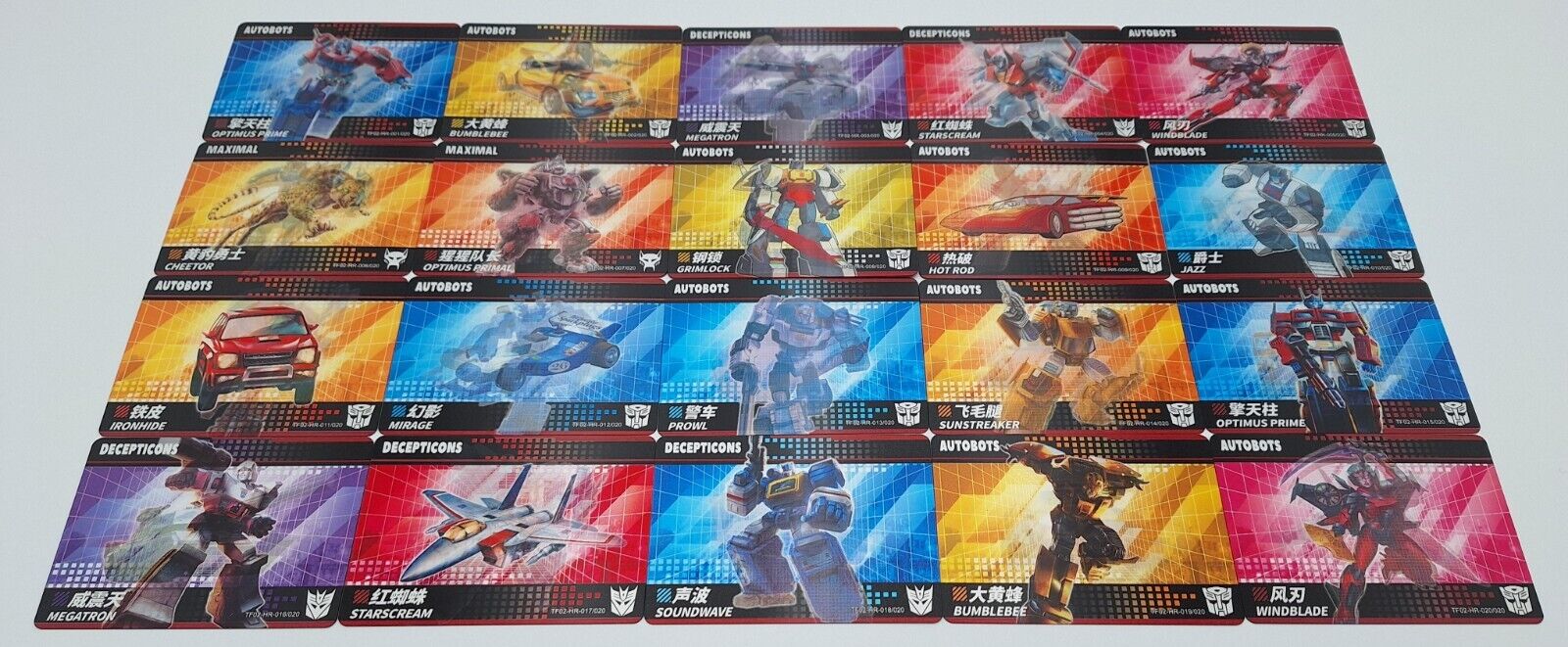 2023 Kayou Transformers TF02 Series 2 (HR) Complete Set Of 20
