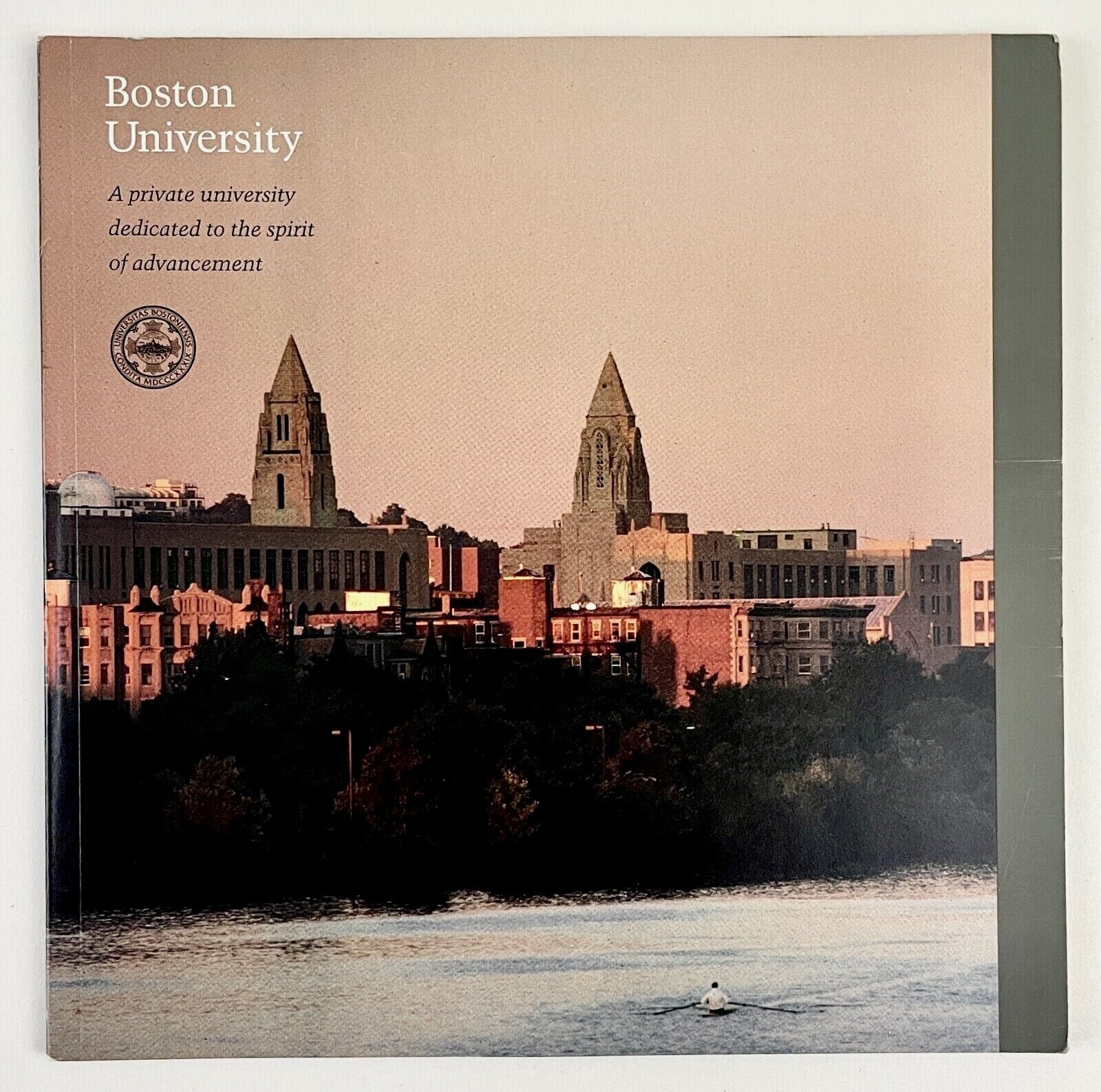 1988 Boston University Massachusetts Vintage Book Majors Programs Campus Life MA