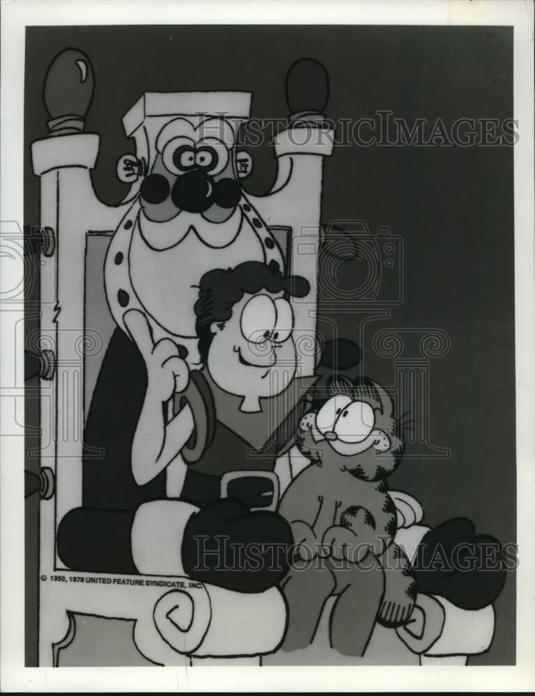1950 Press Photo Cartoon character Garfield - syp38856