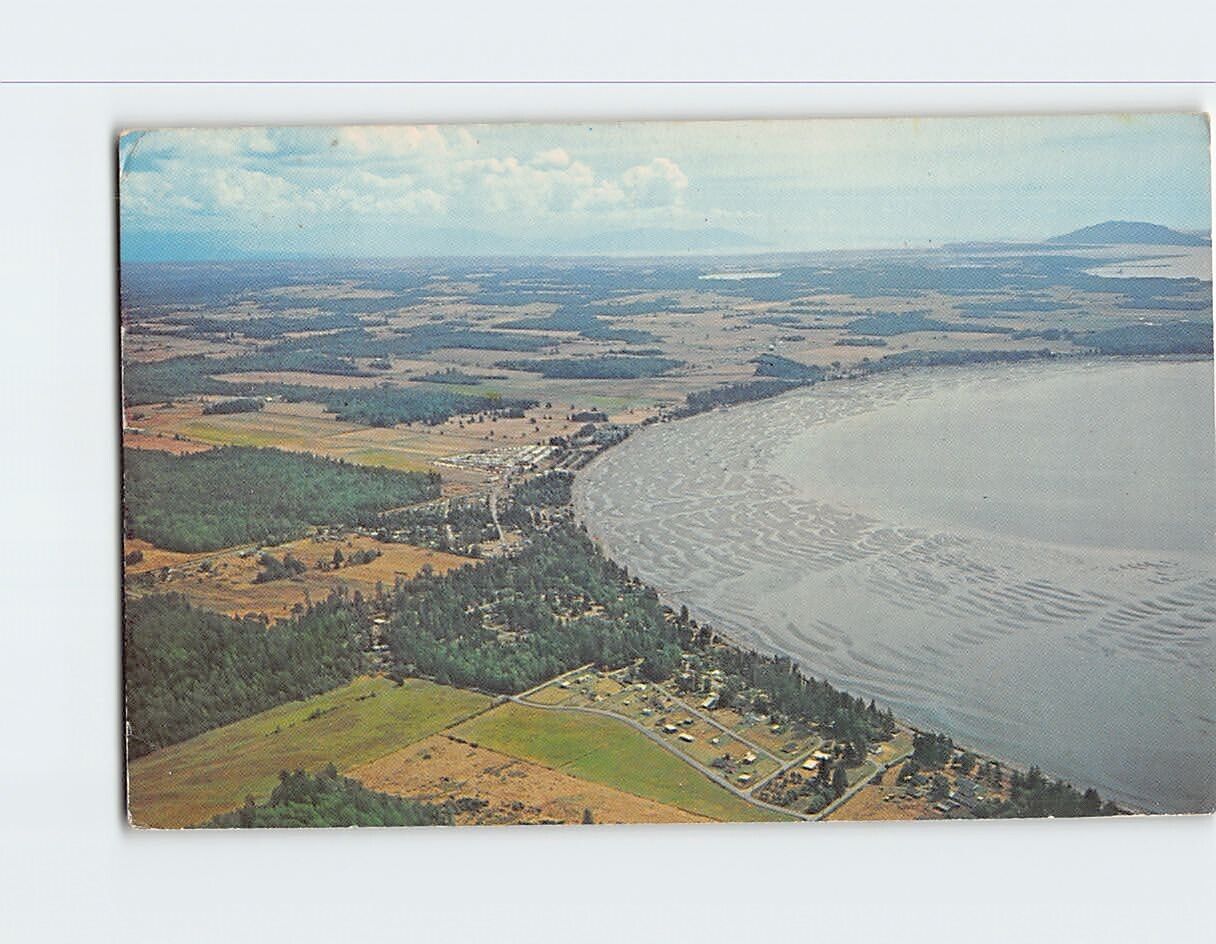 Postcard Aerial View Birch Bay Washington