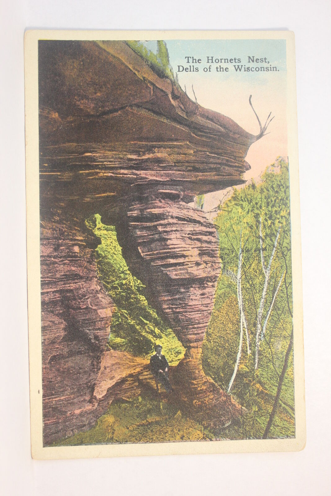 Postcard The Hornets Nest Dells Of The Wisconsin Wisconsin Dells WI T21