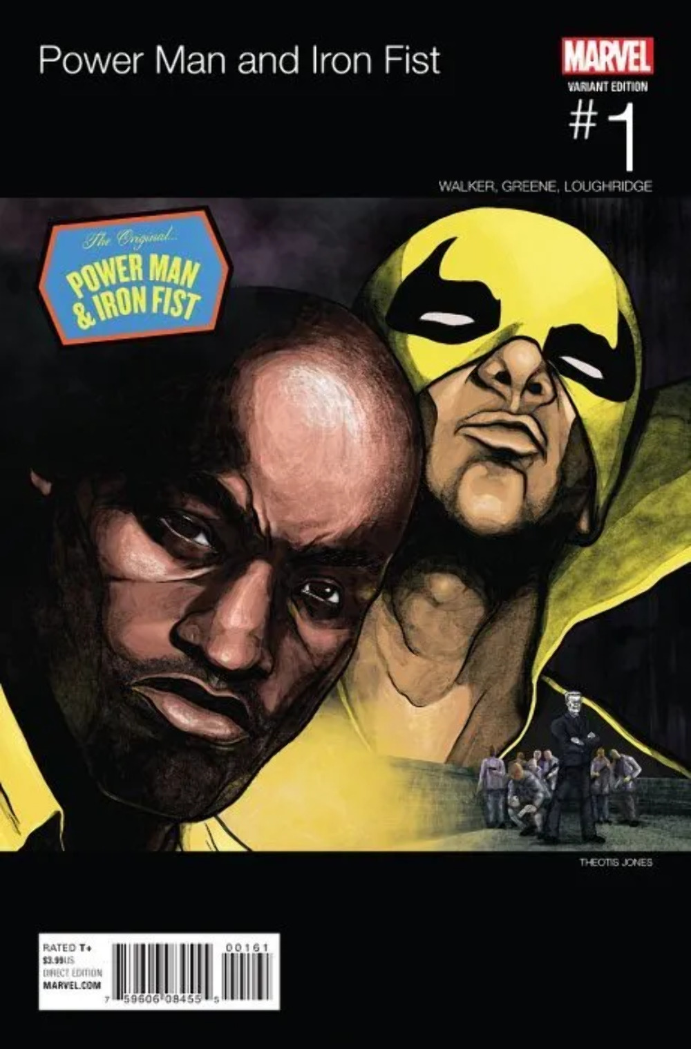 Power Man and Iron Fist #1 Hip Hop Mobb Deep Jones Variant Marvel Comics 2016