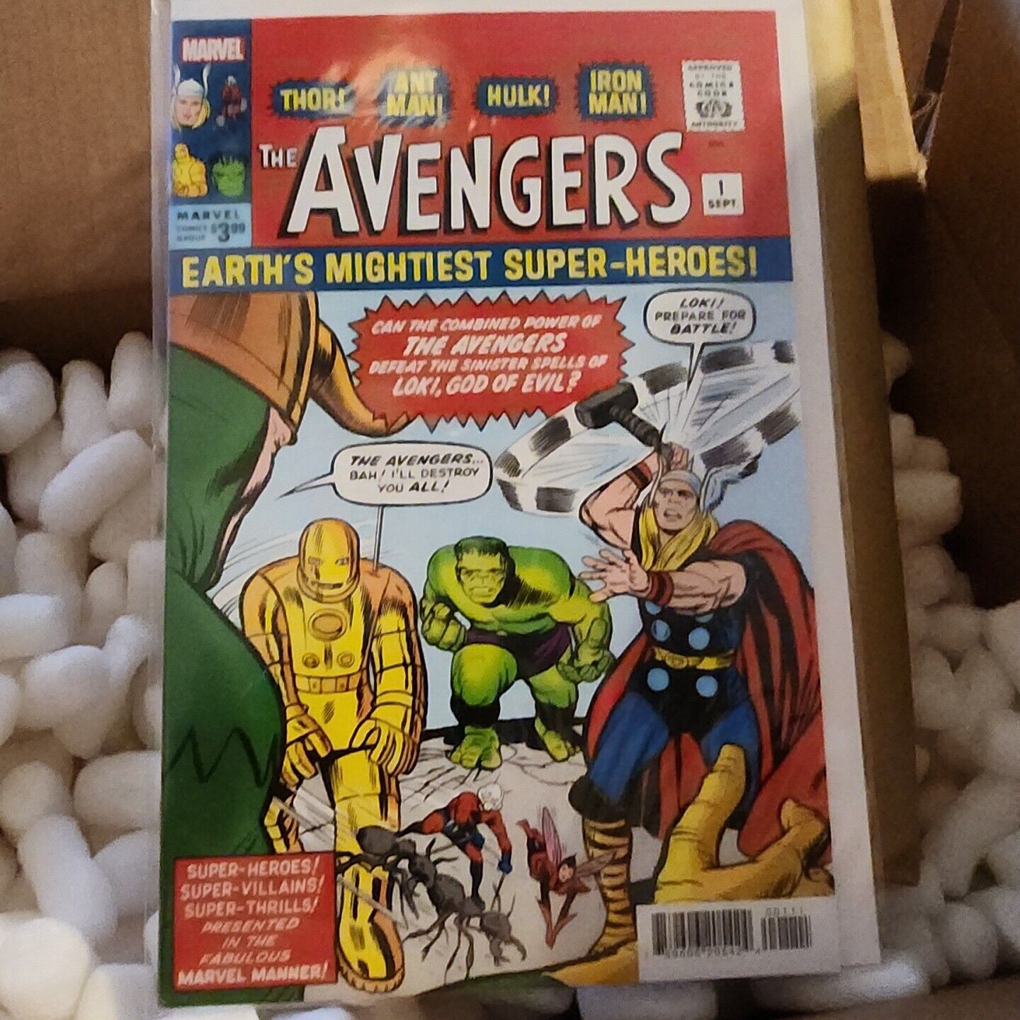 New AVENGERS 1 FACSIMILE 2023 EDITION NM REPRINT SHIPS Same Day As Purchase