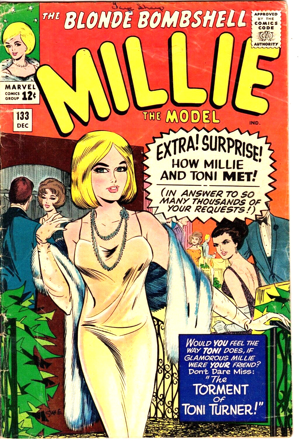 Millie the Model # 133 (GD/VG 3.0) 1965