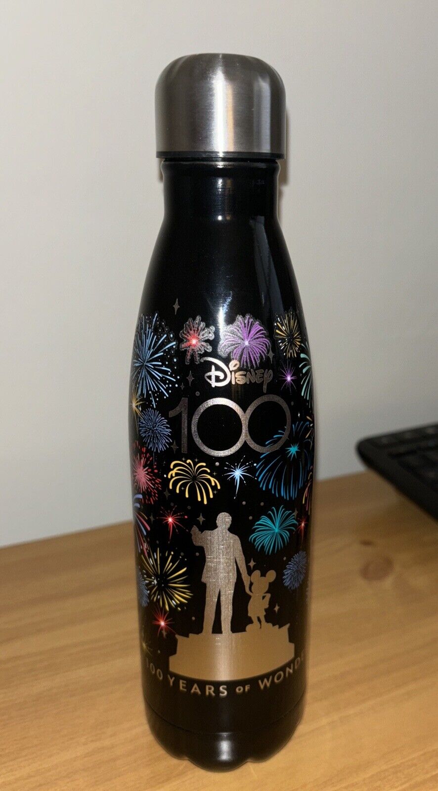 Disney 100 Park Cast Member Exclusive  Partners Water Bottle - Walt & Mickey