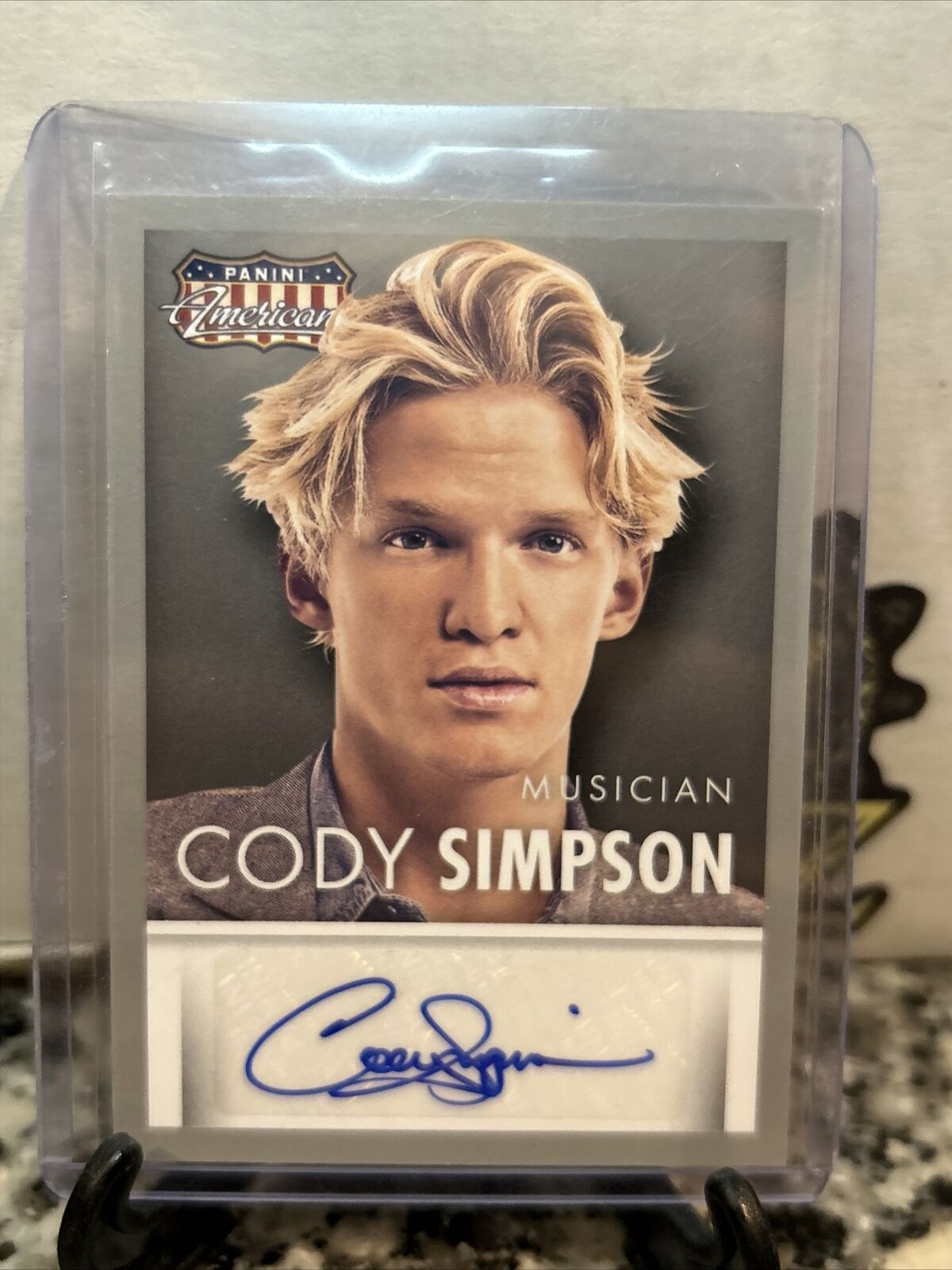 2015 Panini Americana Signatures Cody Simpson #S-CS Autograph