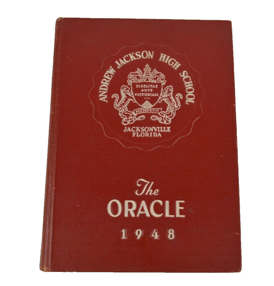 1948 Yearbook The Oracle Andrew Jackson High School Jacksonville Florida FL