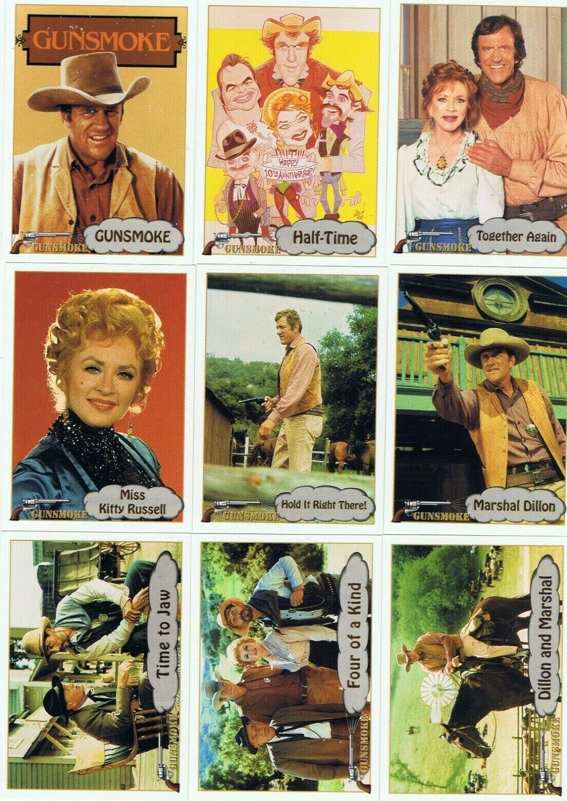 Gunsmoke 1993 Pacific Trading. Singles Check From List. Cards $1.00 + discounts