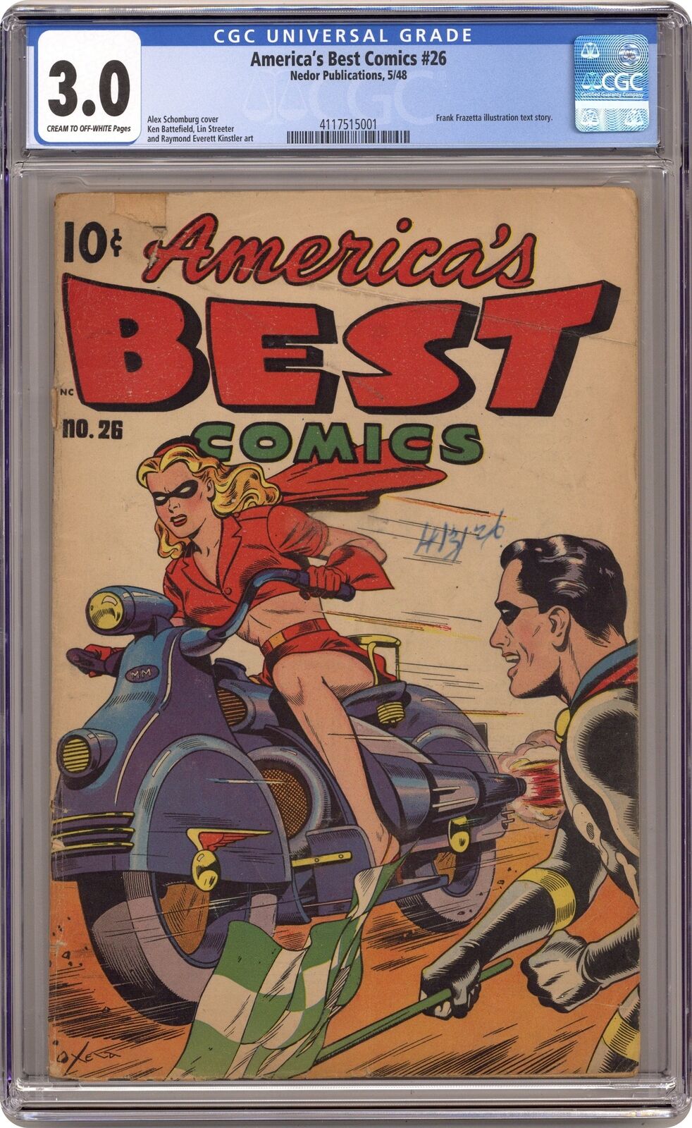 America's Best Comics #26 CGC 3.0 1948 4117515001