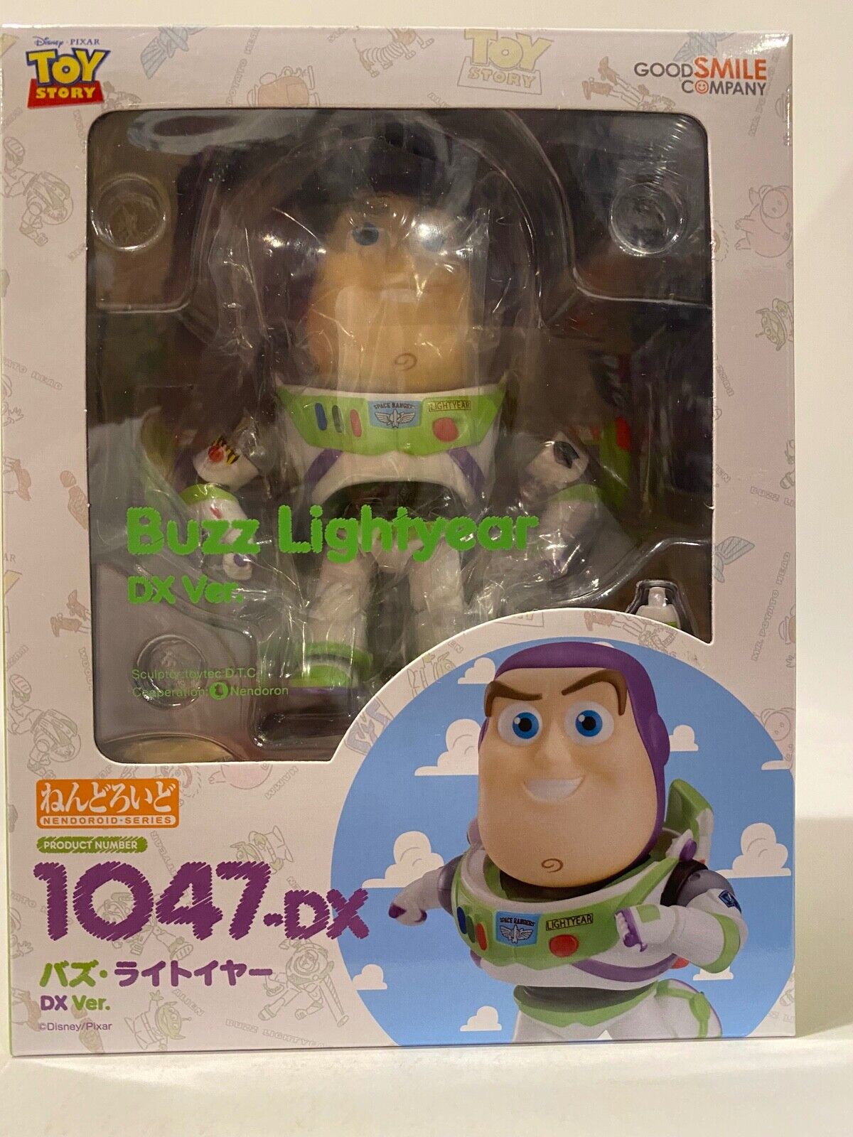 Nendoroid Buzz Lightyear Dx Version Toy Story #1047-DX Brand New 100% Authentic