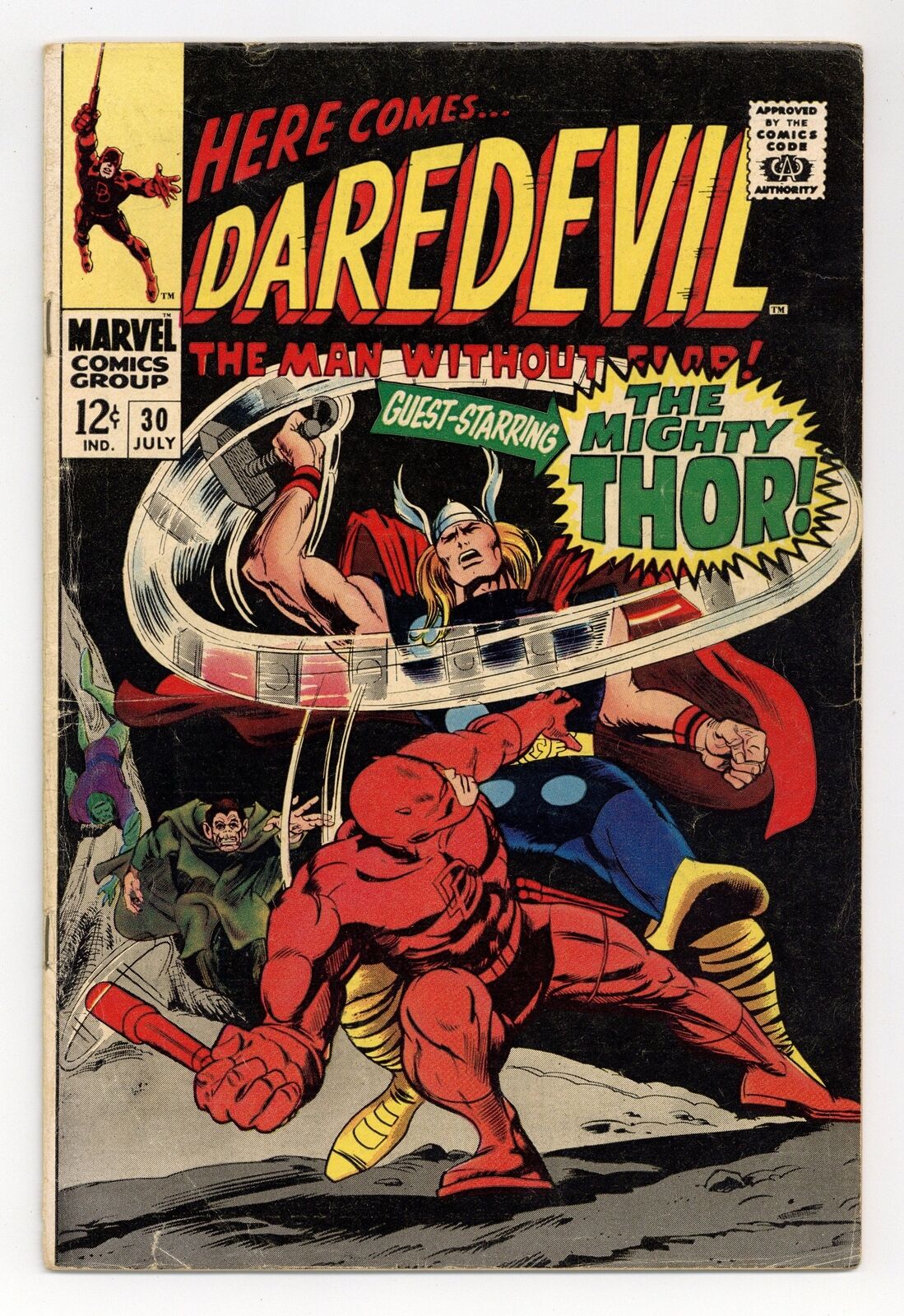 Daredevil #30 VG- 3.5 1967