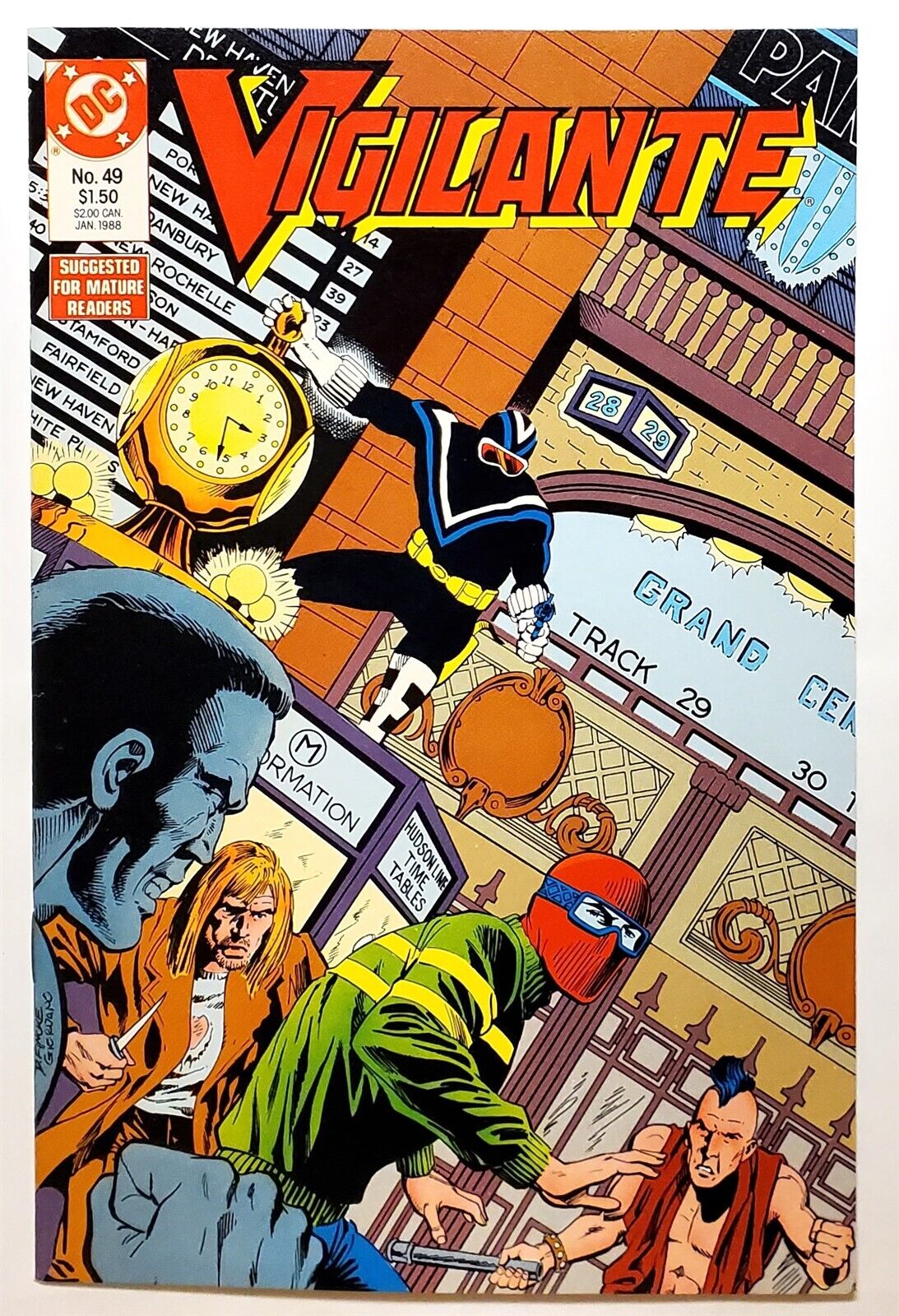 Vigilante, The #49 (Jan 1988, DC) 8.0 VF 