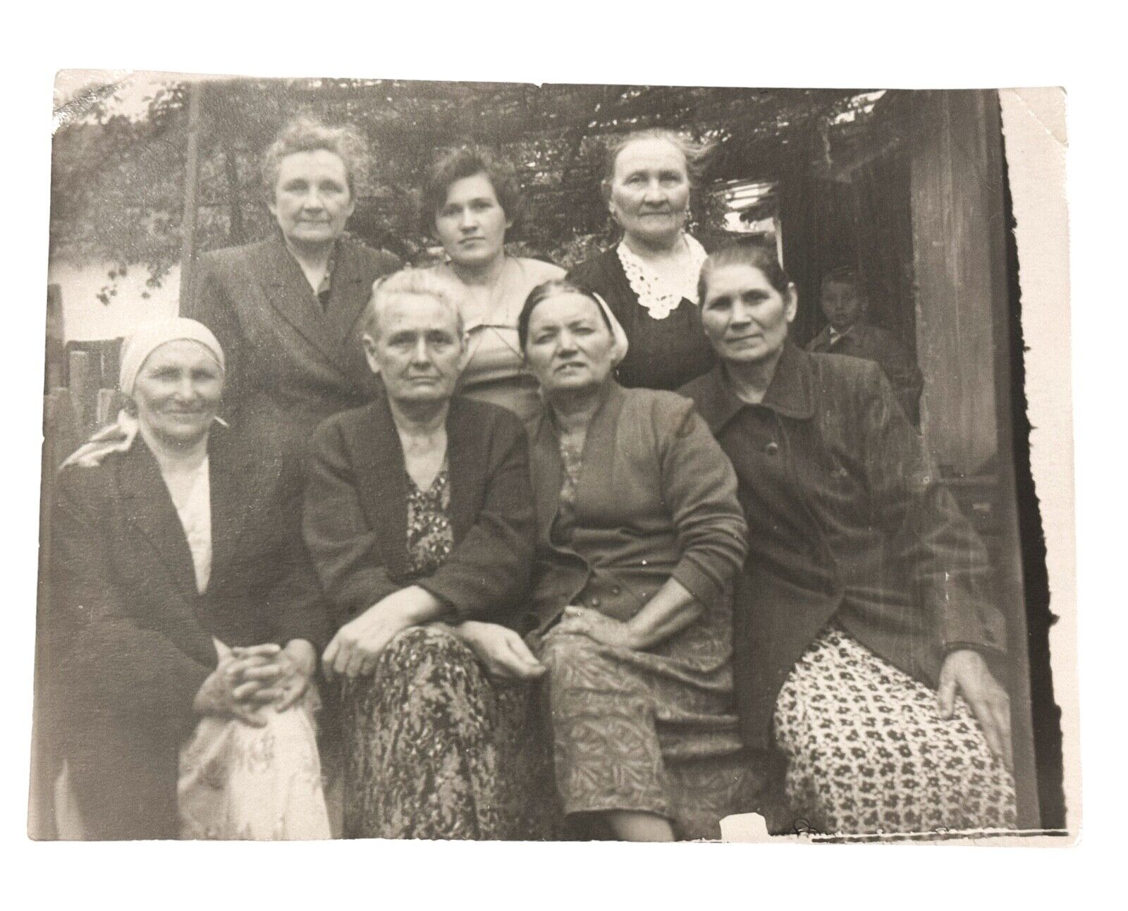 1940s Wartime Photos Group Proud Ukrainian Women