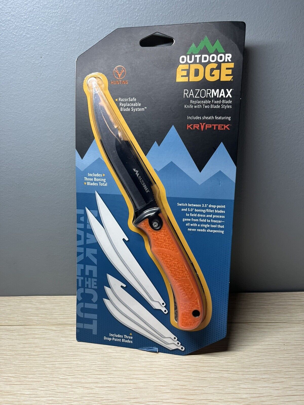 Outdoor Edge Razor Max Orange