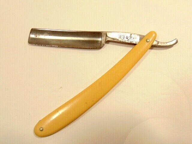vintage straight razor marked R.B. & R. and Germany