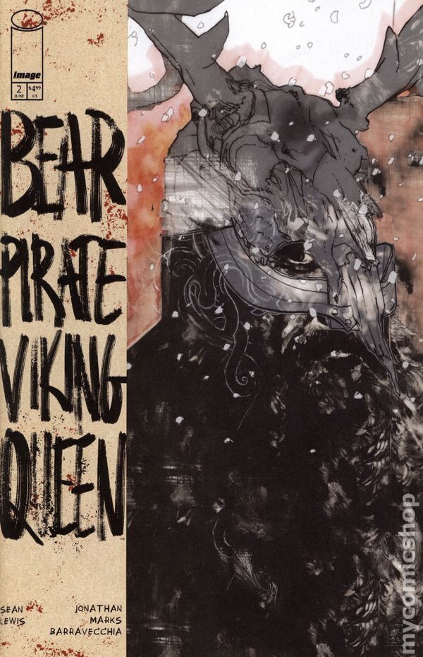 Bear Pirate Viking Queen #2 VF 2024 Stock Image