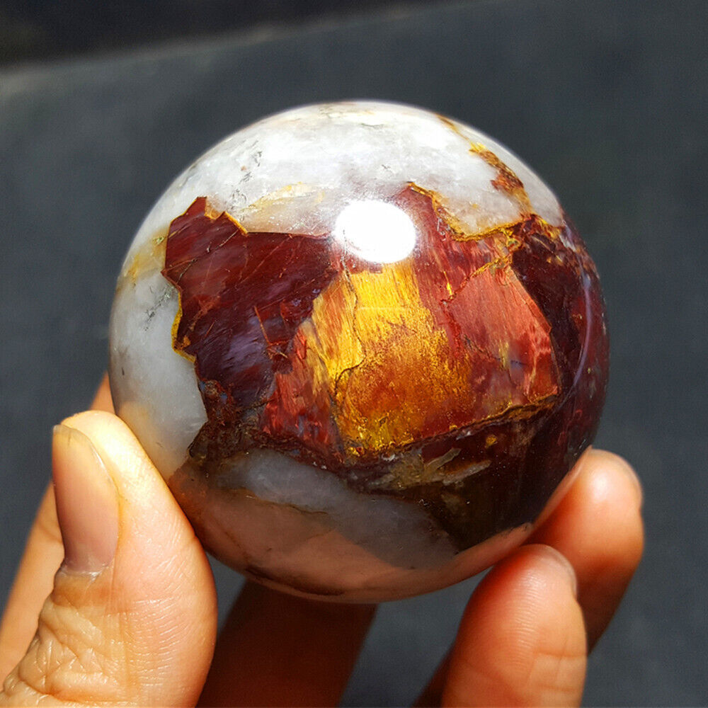 235.6G Natural polished “Pietersite” crystal BALL original stone crystal  5291+