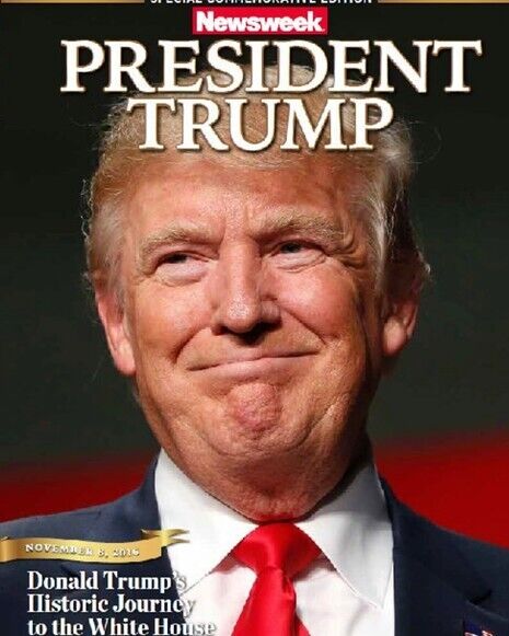 Newsweek President Trump Magazine - Print on Demand Edition