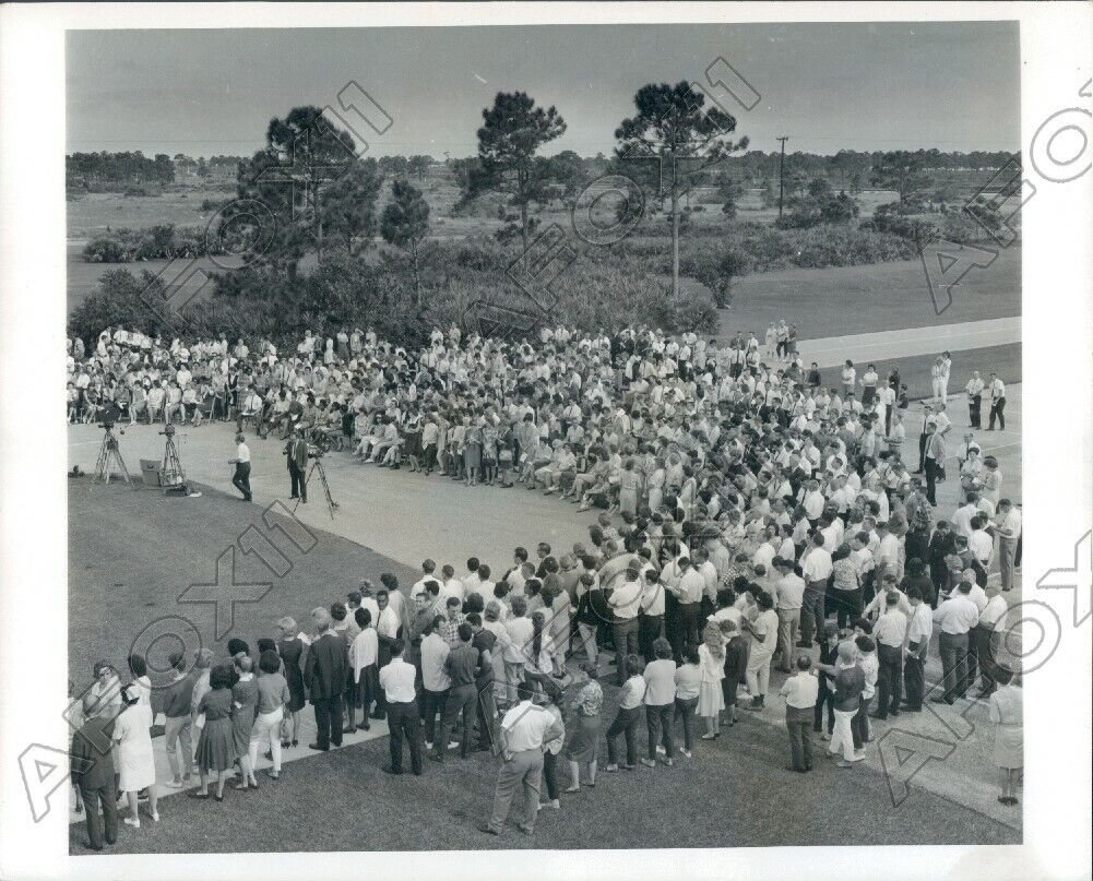 1966 Palm Beach Gardens FL Radio Corporation of Americas Plant Press Photo