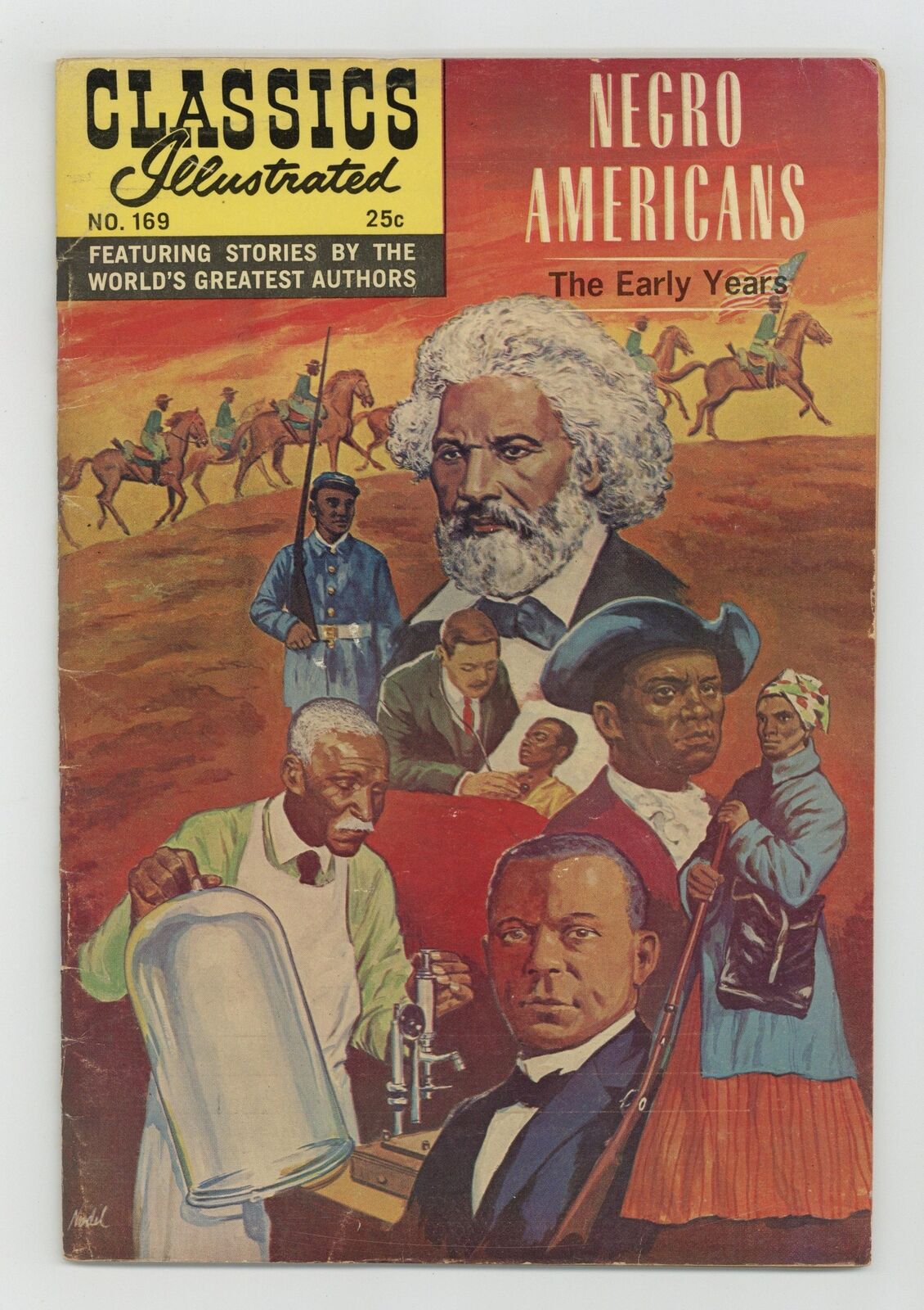 Classics Illustrated 169 Negro Americans the Early Years #1 VG+ 4.5 1969