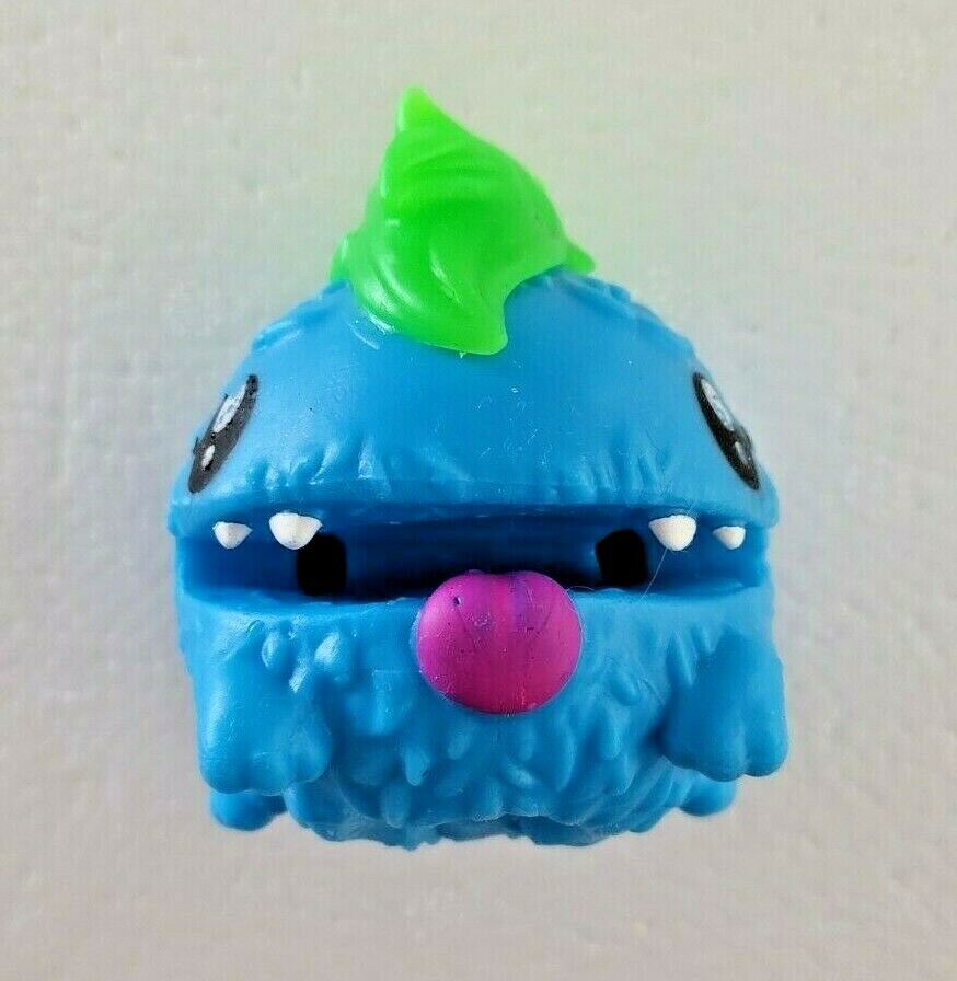 Pooparoos Squishable Blue Monster Toy Round 2017 Mattel Surpriseroos Green Hair