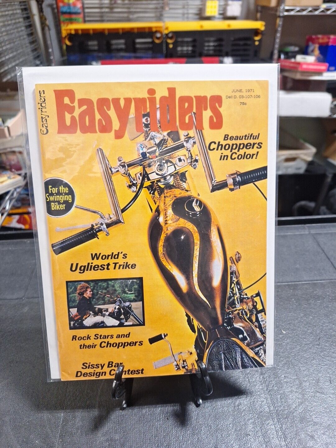 1971 Easyriders Magazine #1 (1996 25th Anniversary reissue) 3 Staple binding